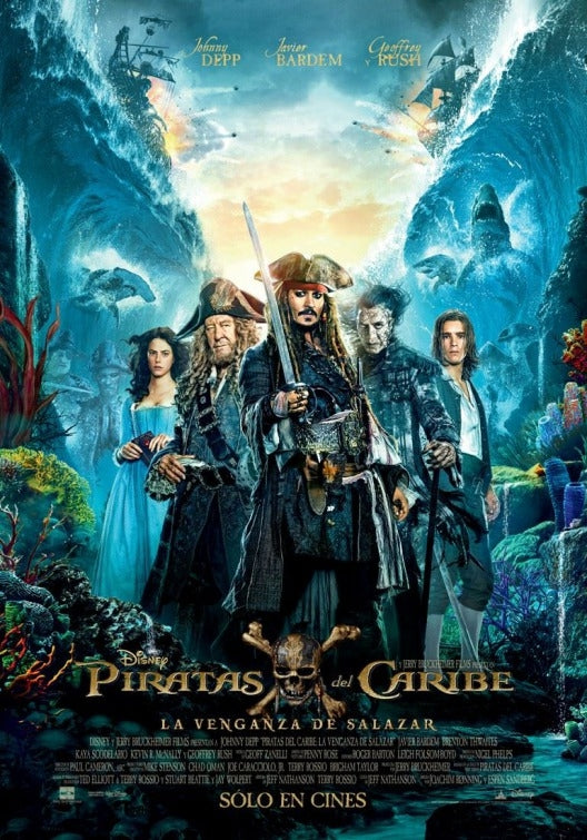 fusion nøgen flaskehals Pirates Of The Caribbean Dead Men Tell No Tales (MA HD/Vudu HD/iTunes –  Digital Cloudmart