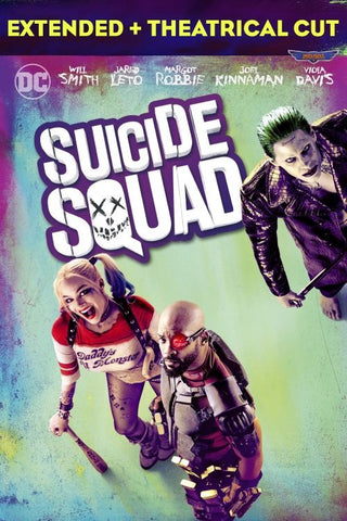 Suicide Squad Extended + Theatrical Cut (MA HD/ Vudu HD/ iTunes via MA)