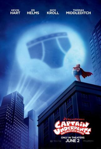 Captain Underpants: The First Epic Movie (MA HD/ Vudu HD/ iTunes HD via MA)